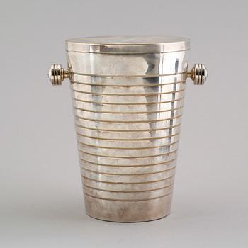 CHAMPAGNEKYLARE, nysilver, art déco, 1920-/30-tal.