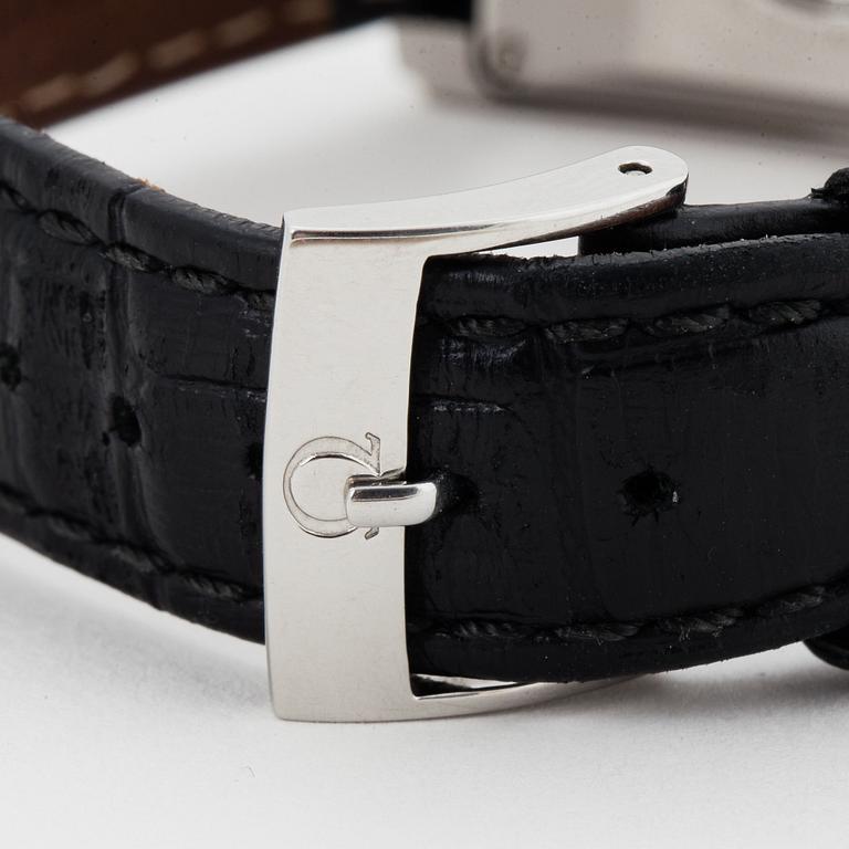 ORIS, Rectangular Pointer, wristwatch, 26 x 38 mm.