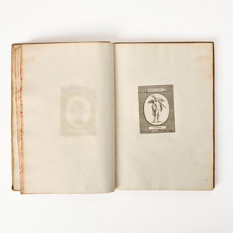 Queen Christina's collections of antique cameos and engraved gemstones, 1747.