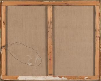 Tellervo Töyry, öljy kankaalle, signeerattu ja päivätty -61.