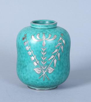 VAS, stengods, "Argenta", Wilhelm Kåge, Gustavsberg.