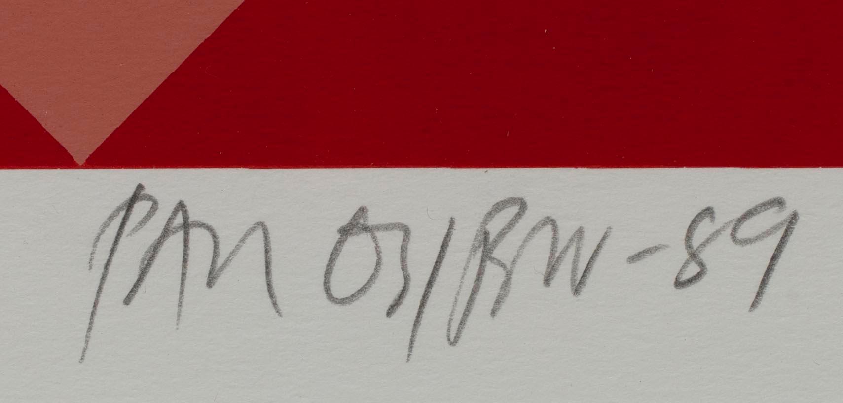 PAUL OSIPOW, serigrafi, sign. och dat. - 89.