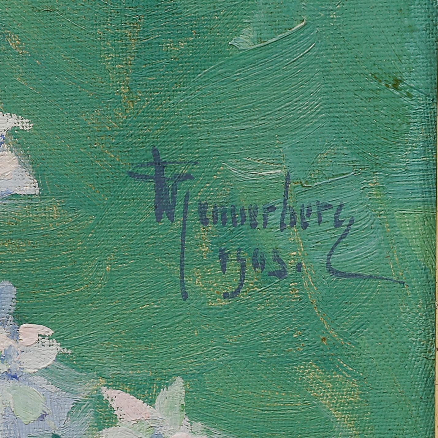 oil on canvas, signed and dated 1905.