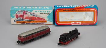 LOK, 2 st, Märklin Hamo, 8313, 8375.