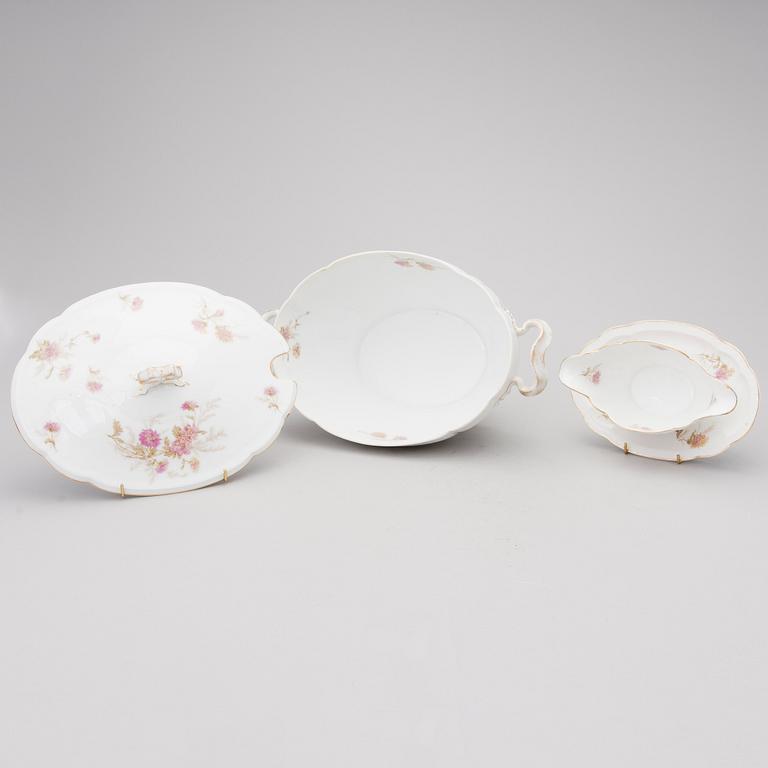 A 52-piece set of tableware in porcelain from Rosenthal, around year 1900.