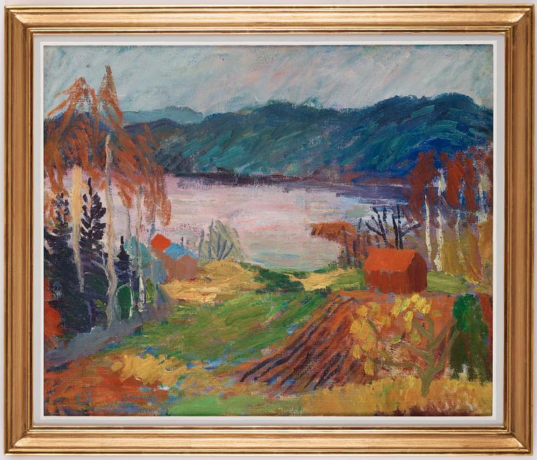 Erling Ärlingsson, Erling Ärlingsson, oil on canvas, signed.