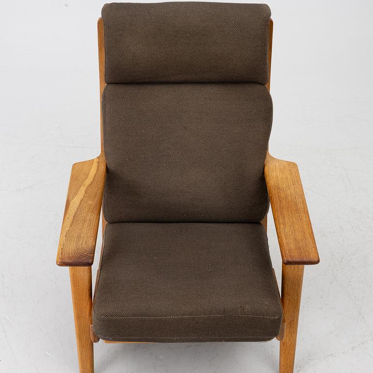 Hans J. Wegner, fåtöljer, ett par, GE-290, Getama, Gedsted,