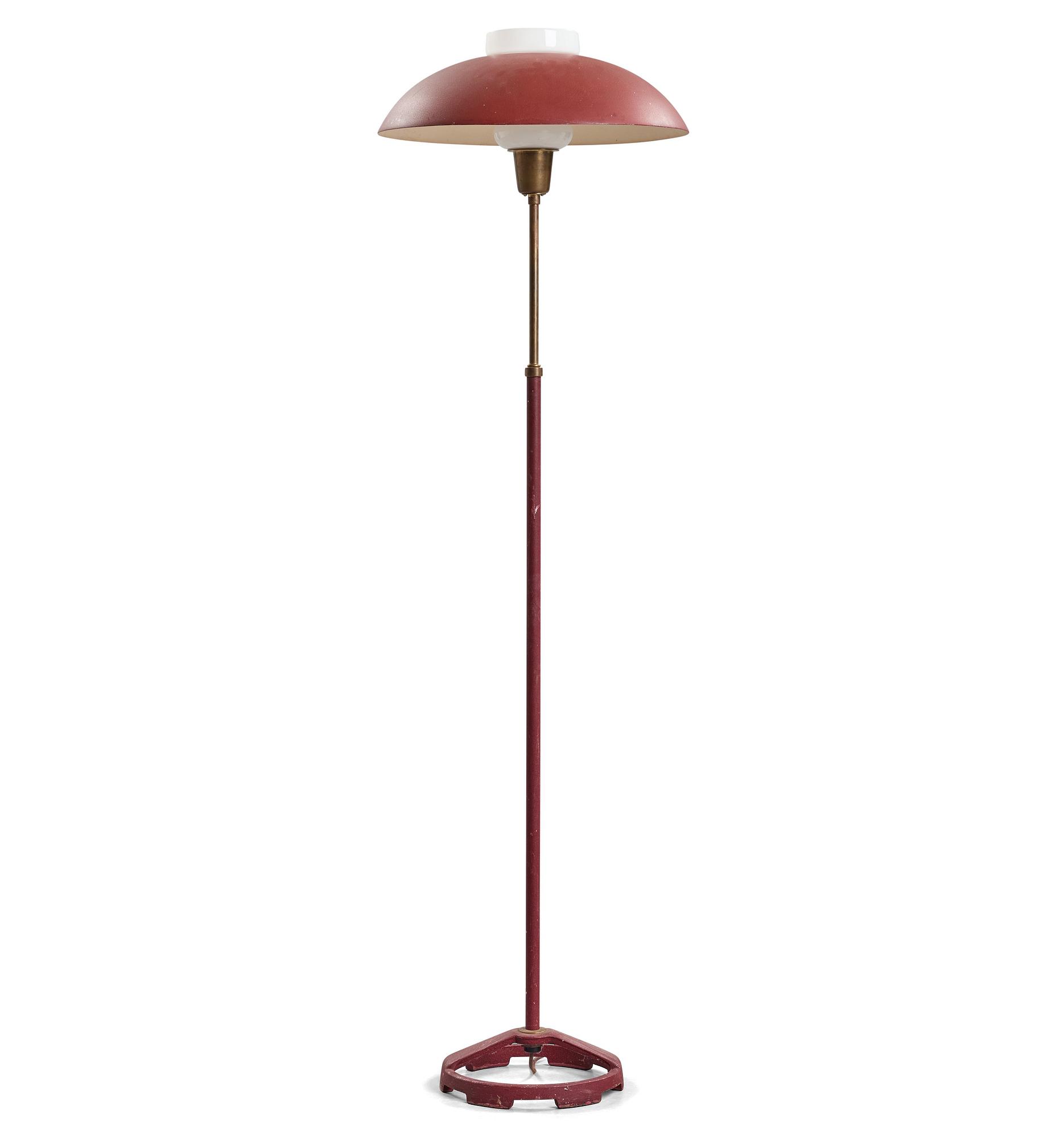 Nordiska Kompaniet, golvlampa, Nordiska Kompaniet, Stockholm 1950-tal.