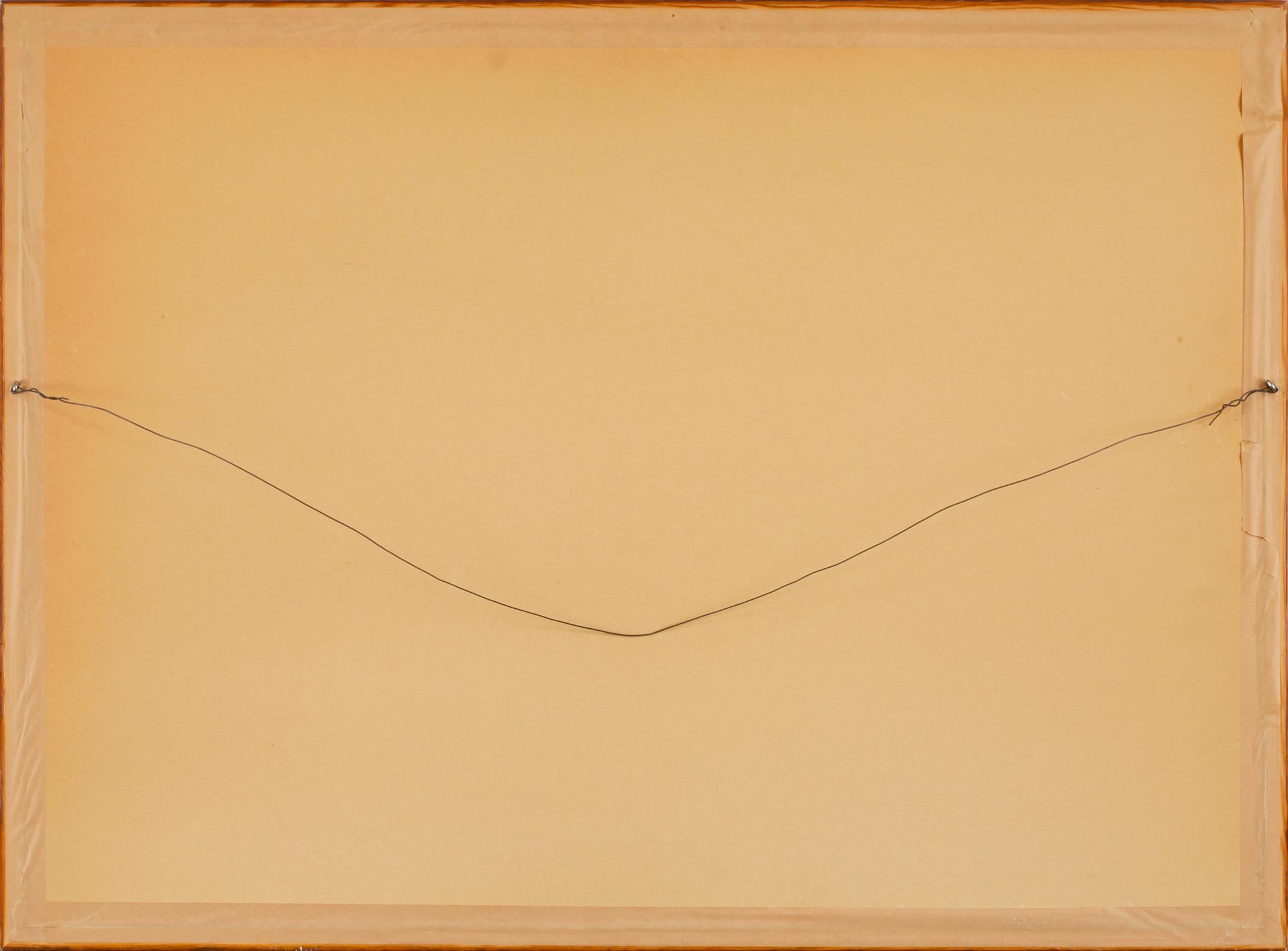 OSWALD WALTER BRIERLY, färglitografi, troligen 1800-tal.