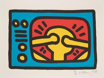 439. Keith Haring, Utan titel (Plate 3).