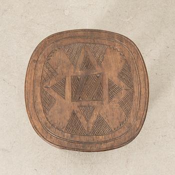 Stool, Nupe, Nigeria mid-20th century.