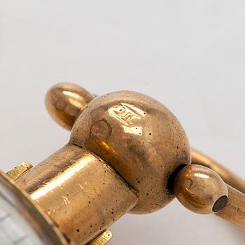 Taskukello, 52 mm, 18K kultaa, John Moncas, Liverpool, 1800-luvun ensimmäinen puolisko.
