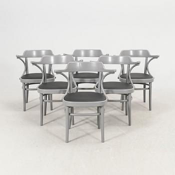 Axel Kandell, a set of six  "Cattelin" armchairs for Gemla Möbler.