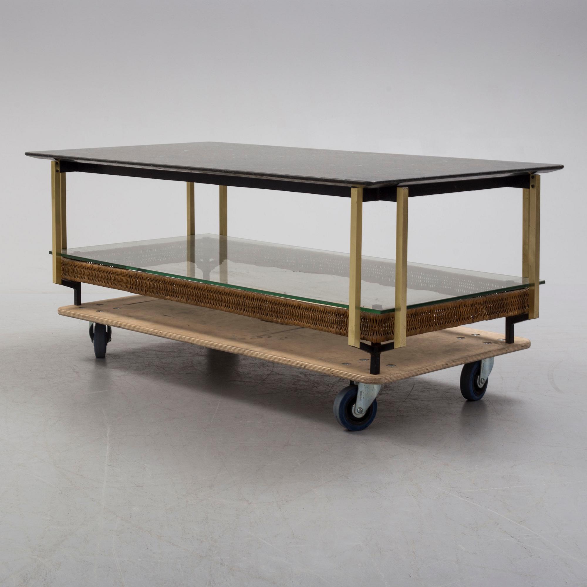 A 1960's/1970's coffee table.