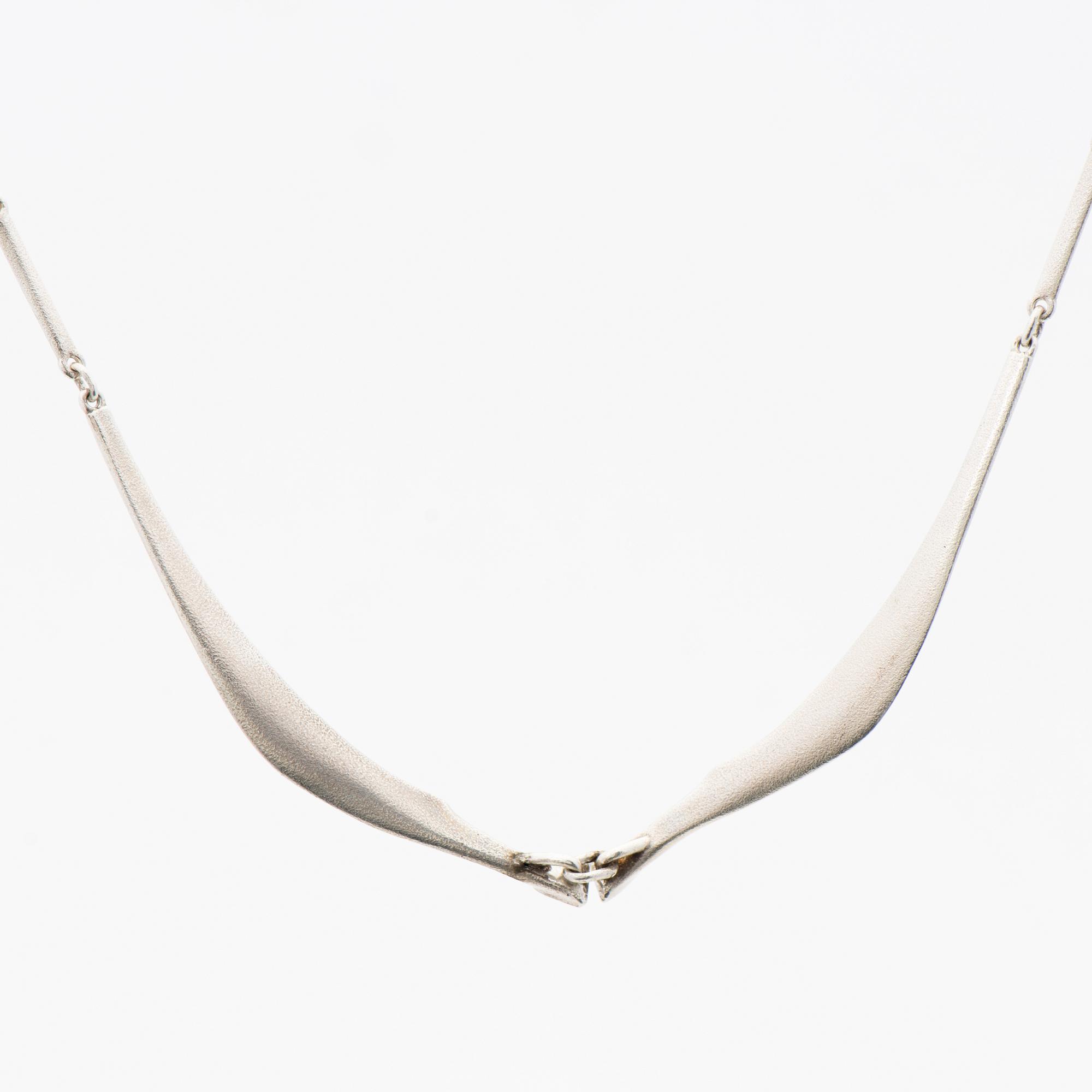 A LAPPONIA NECKLACE, silver, 1994.
