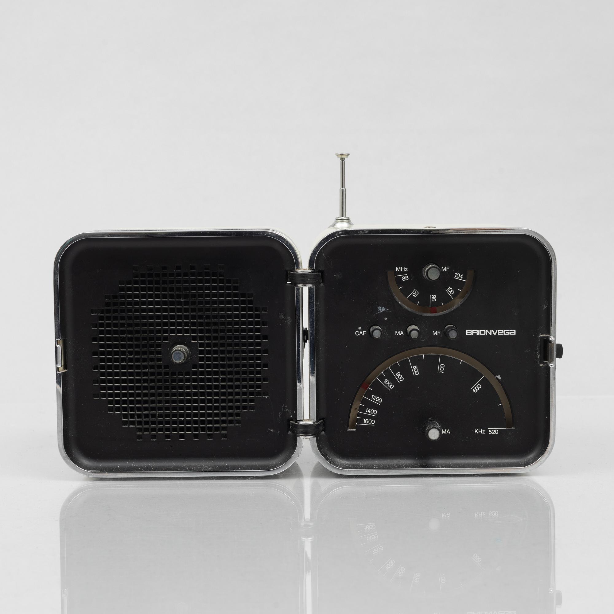 A Brionvega radio, "TS 502", Italy, 1960's.