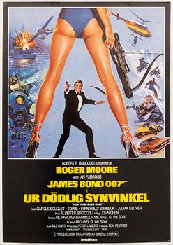 Film poster "For Your Eyes Only" 1981.