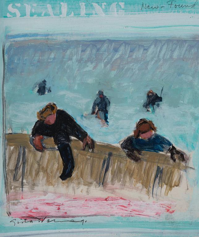 Gösta Werner, "Sälfångst".