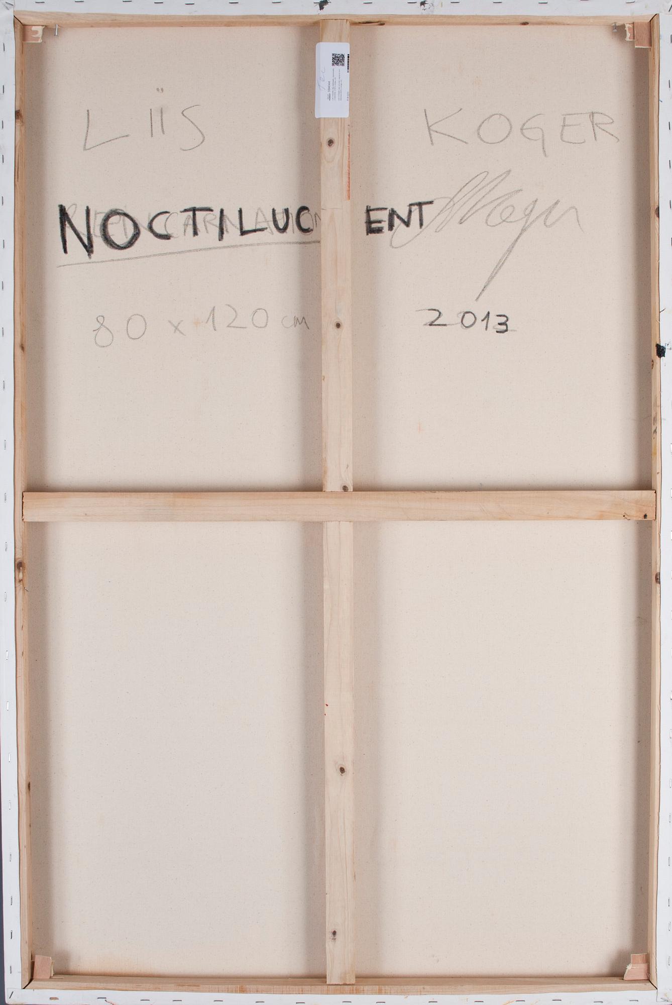 LIIS KOGER, olja på duk, signerad och daterad 2013 a tergo.