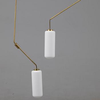 Ceiling lamps, a pair, "Ventus lamp form 2", Frama, Denmark.