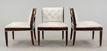 STOLAR, 3 st. Art Déco, 1930-tal.