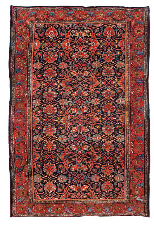 SEMI-ANTIQUE BIDJAR. 197,5 x 132,5 cm.