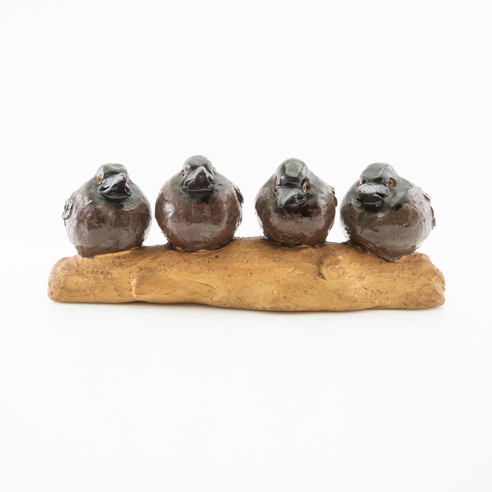 Gunnar Hansson, Sculpture glazed stoneware.