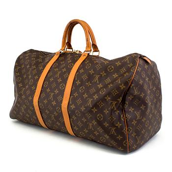 VÄSKA, KEEPALL 55, Louis Vuitton.