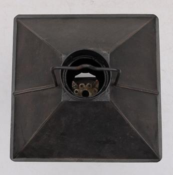 LYKTA, plåt, 1800-tal. Höjd ca 65 cm.