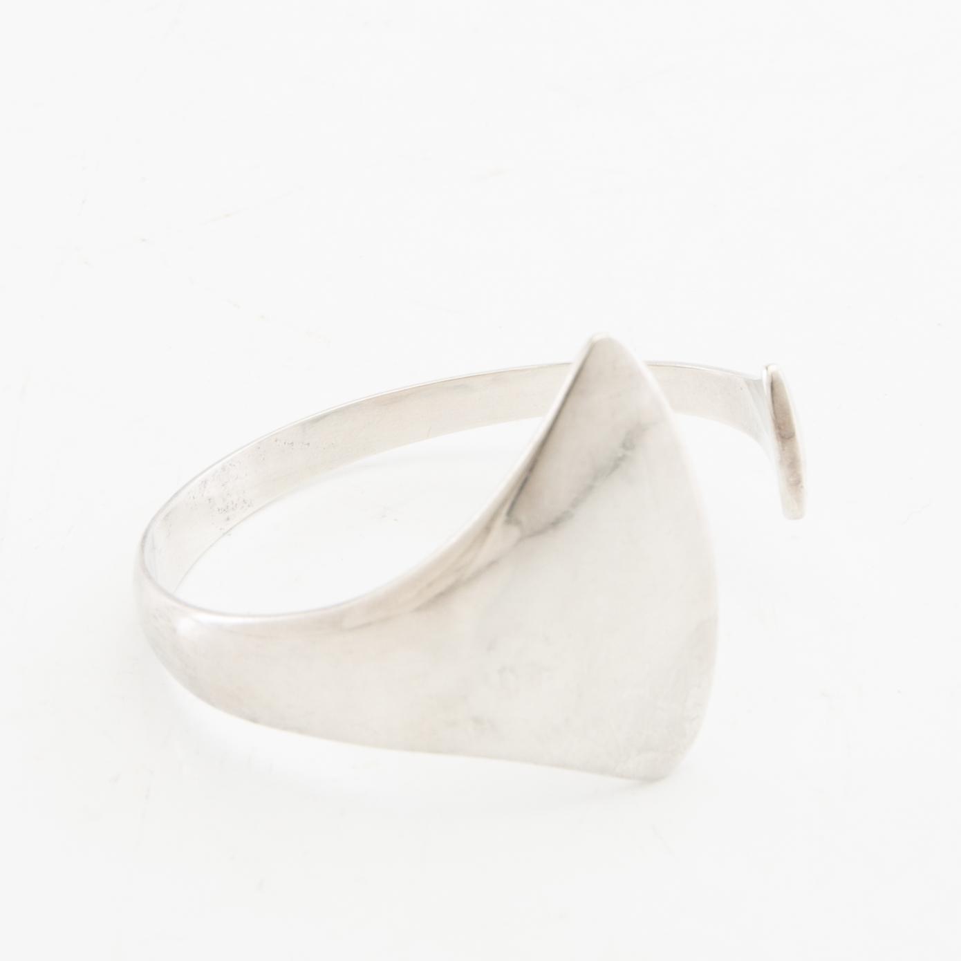 Hans Hansen, armring, sterling silver, Denmark.
