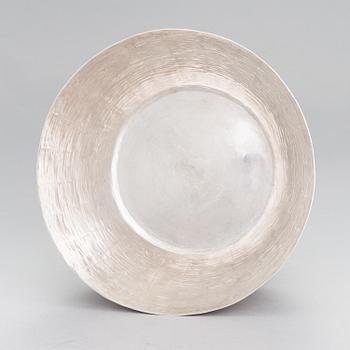 A silver bowl, mark of Tapio Wirkkala, Kultakeskus, Hämeenlinna 1988.