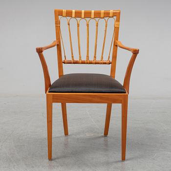 JOSEF FRANK, karmstol modell 1165, Firma Svenskt Tenn.