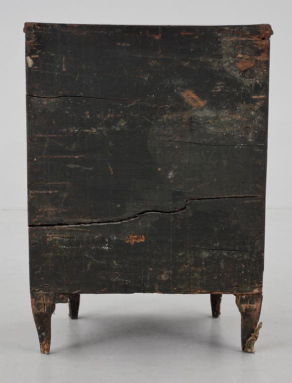 POTTSKÅP. Rokoko, 1700-tal. Troligen Italien.