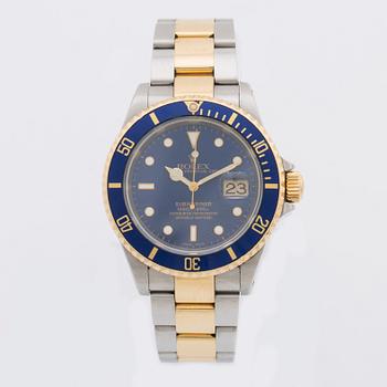 ROLEX, Oyster Perpetual, Submariner (1000ft=300m, Swiss Made), wristwatch, 40 mm,