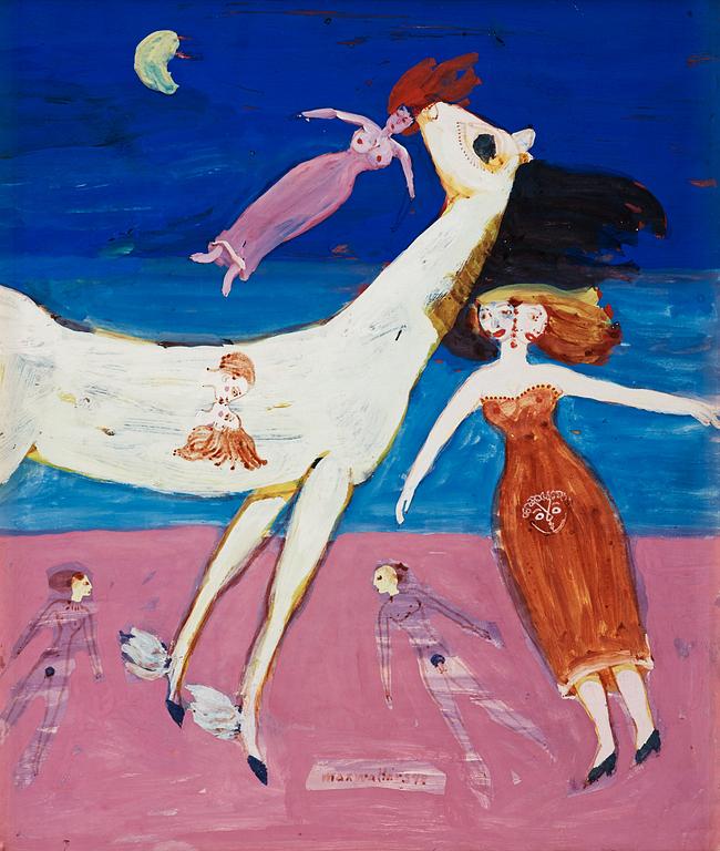 Max Walter Svanberg, MAX WALTER SVANBERG, signed Max Walters and dated -48, gouache.