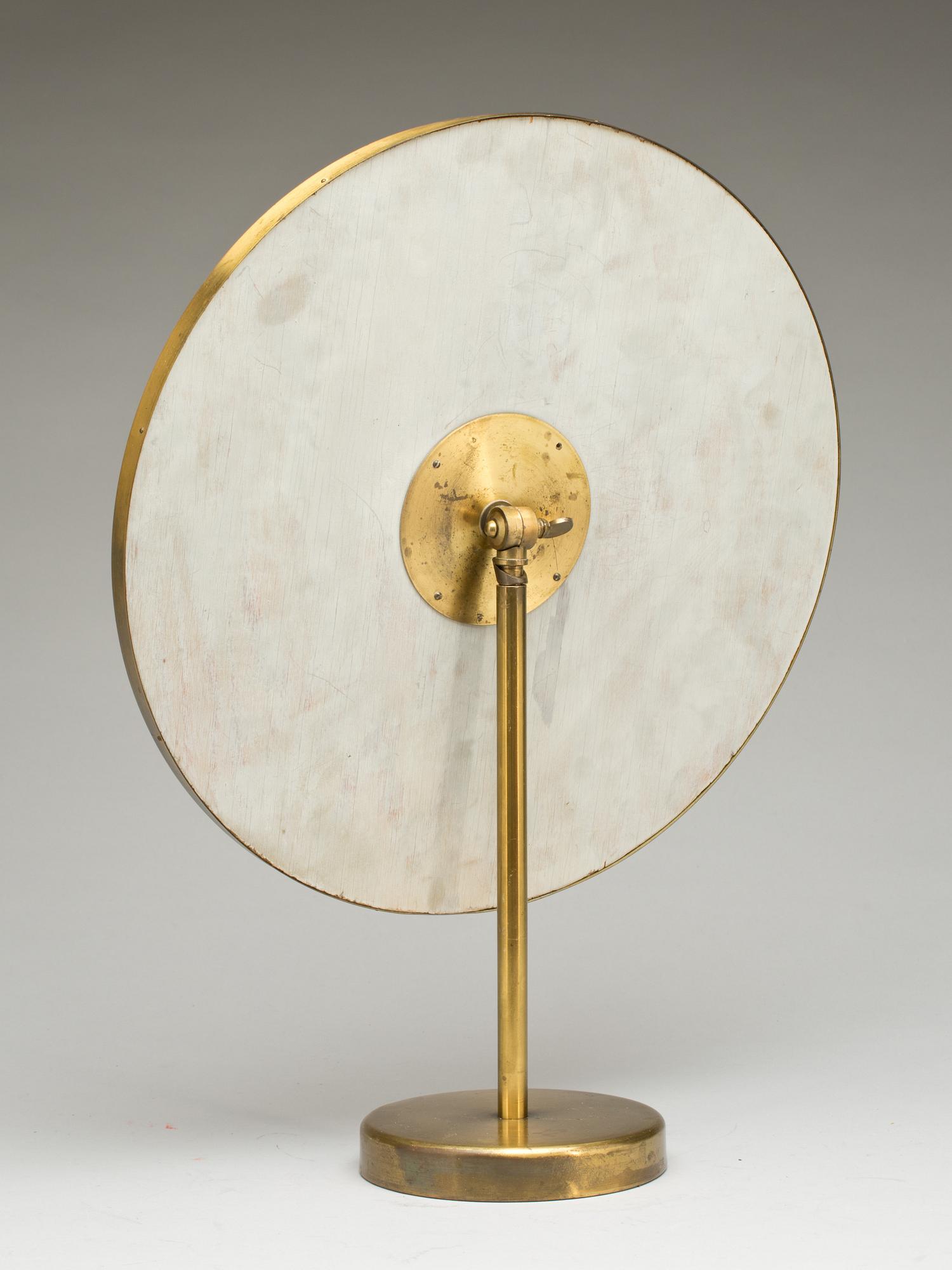 BORDSSPEGEL, mässing, 1900-talets mitt/andra hälft.