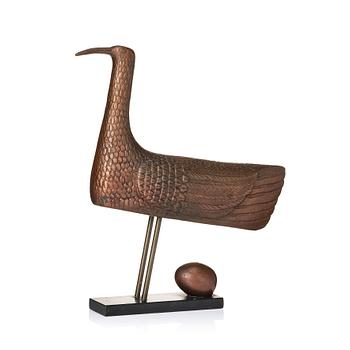357. Stig Lindberg, skulptur "Solfågeln", Galleri Scandia, Scandia Present efter 1978.