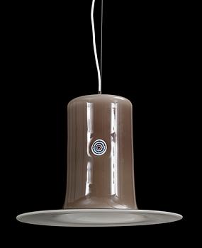 TAKLAMPA, glas, Gino Vistosi, Murano, Italien 1960-tal.