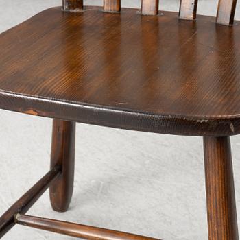 Nordiska Kompaniet, stolar, fyra stycken, "Hytte", 1940-tal.