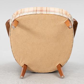 A pair of easy chairs, Jio furniture, Jönköping, second half of the 20th century.