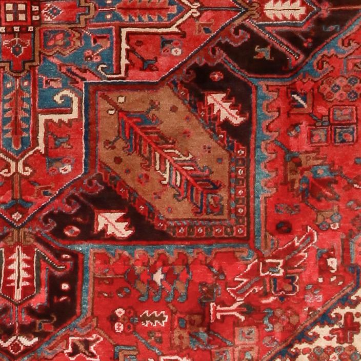 MATTA, Heriz, ca 360 x 242 cm.
