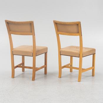 Josef Frank, stolar 6 st, modell 2087, Gemla, 1900-talets andra hälft.