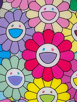 Takashi Murakami, "Flowerball (3D), Colorful, Miracle, Sparkle", 2021.