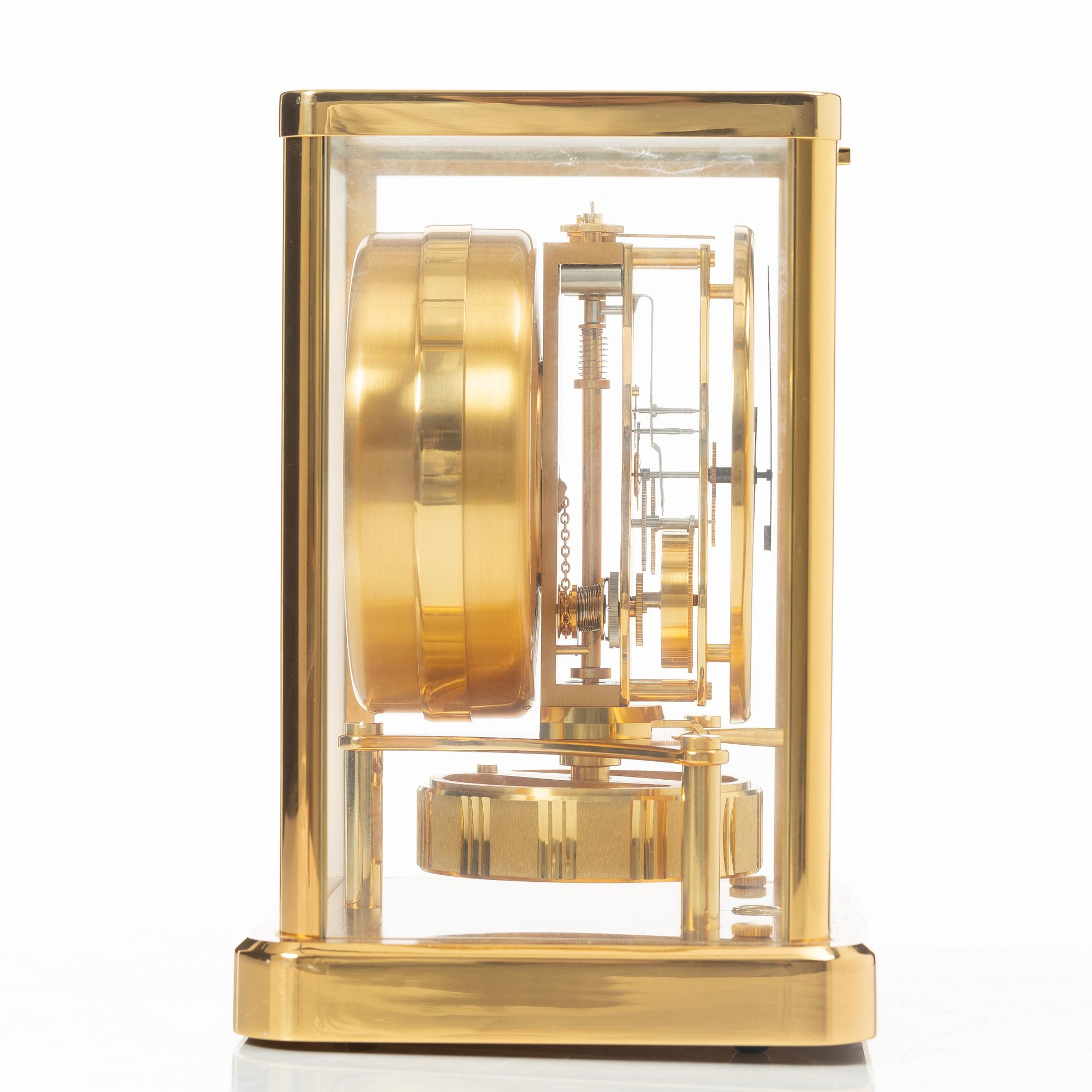 Jaeger-LeCoultre, table clock, Atmos, second half of the 20th century.