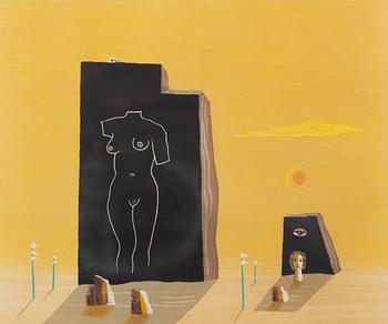 Esaias Thorén, Surrealist composition.