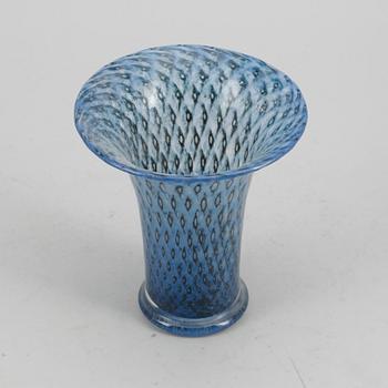 VAS, glas, Bertil Vallien, Boda, sent 1900-tal.