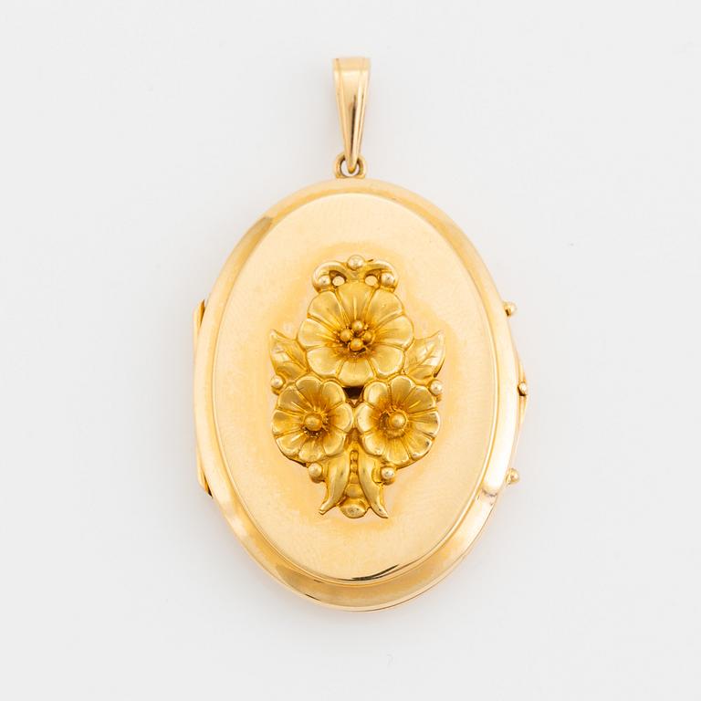 Berlock, 18K guld, K&EC, 1947.