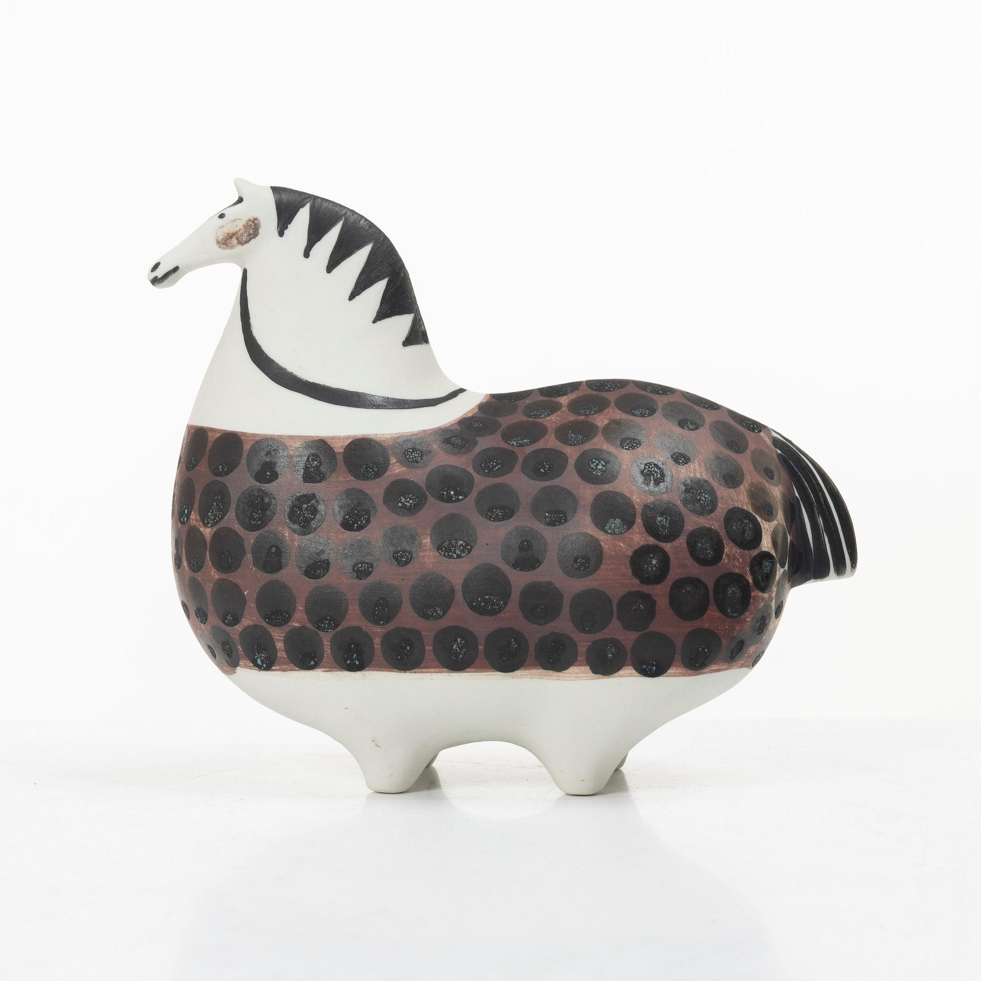 Stig Lindberg, “Springare”, a stoneware sculpture, Gustavsberg Studio.