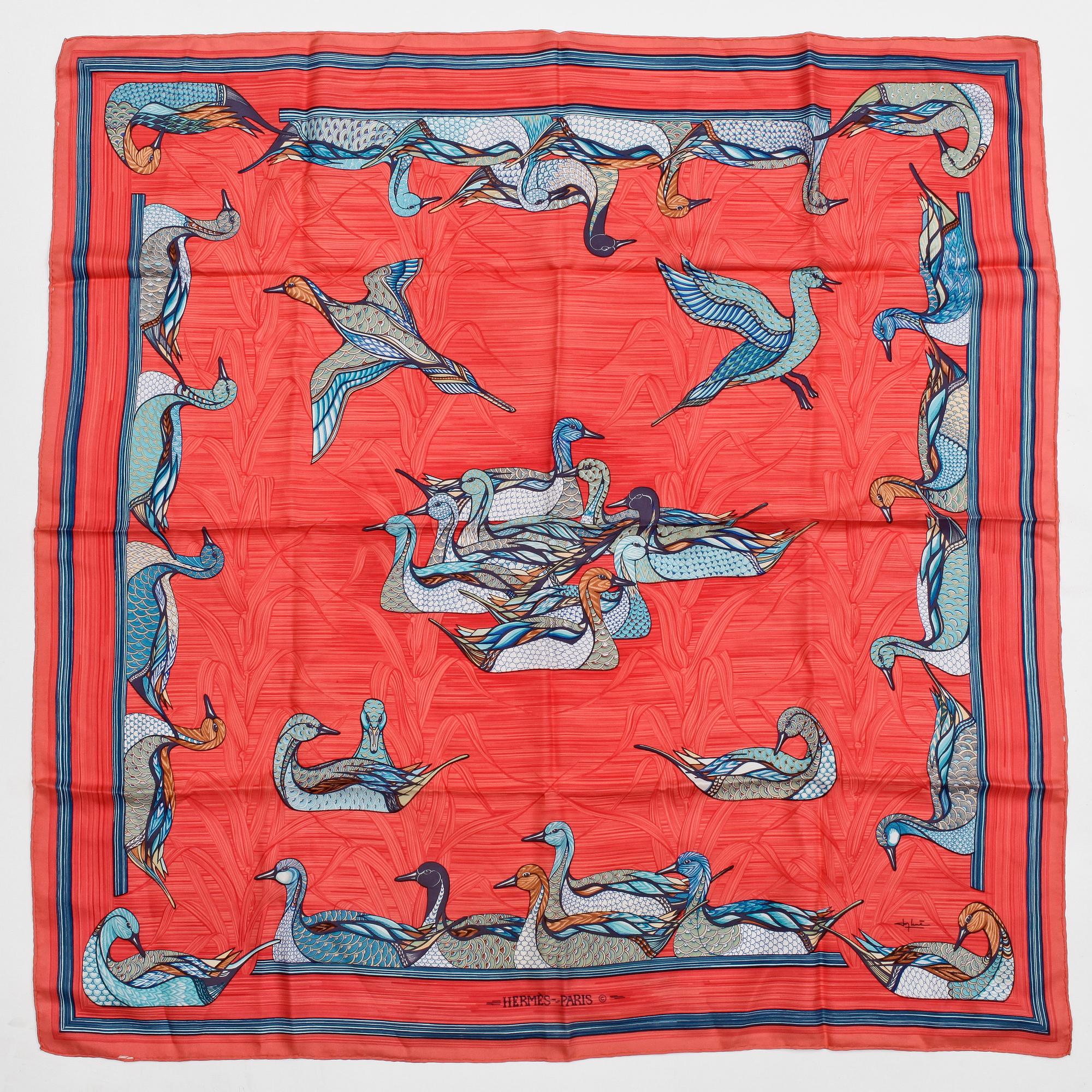 SCARF, Hermès, "Mare aux Canards".