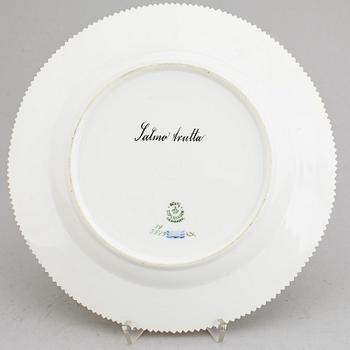 A set of six Royal Copenhagen 'Fauna Danica' dishes, Denmark, 20th Century.